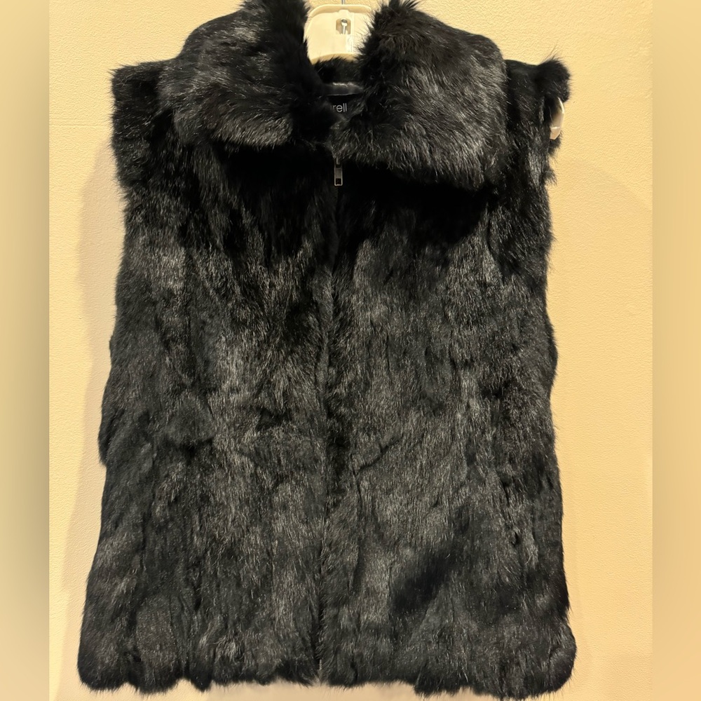 Rabbit Fur Vest- Surrel